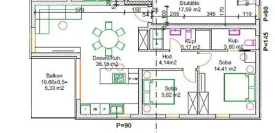 Prodaja stanova s pogledom na more i parkirnim mjestima, u novom stambenom projektu, Peroj! - 21