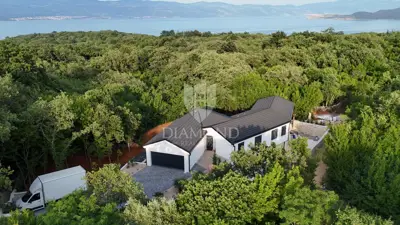 Otok Krk, Risika - geräumige Luxusvilla in Alleinlage - 3
