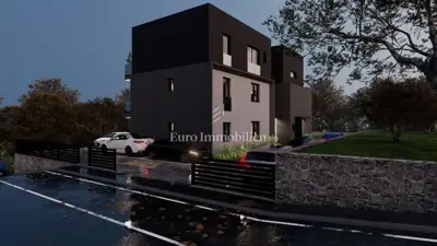 Penthouse 98 m², Krk - 3 spavaće sobe i 3 terase - 13