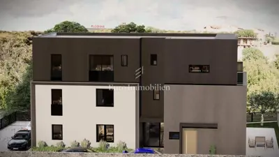 Penthouse 98 m², Krk - 3 spavaće sobe i 3 terase - 14