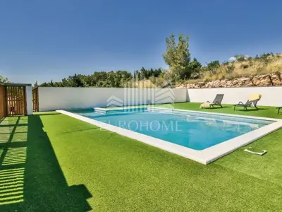House, Perušić Benkovački, private pool and sun deck - 5
