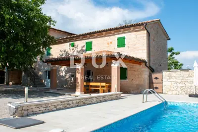 ISTRA, ŽMINJ - Wunderschöne Steinhacienda mit Pool!