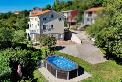 Crikvenica, Grižane - Freistehendes Haus mit 3 Wohnungen, neuere Bauweise! - 4
