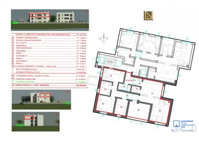 Wohnung 95,4 m², Marčelji - 3 Zimmer + Wohnzimmer, 3 Parkplätze - 7