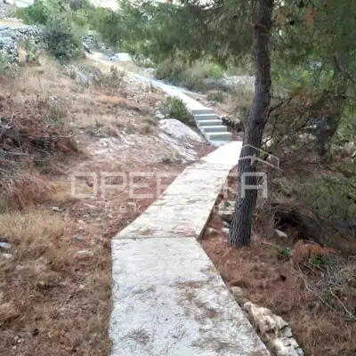 Građevinsko zemljište 418 m², Drvenik Veliki - prvi red uz more