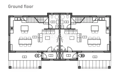 Malinska - Doppelhaus mit Pool - 15