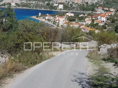 Građevinsko zemljište 615 m², Drvenik Veliki, pogled na more - 5