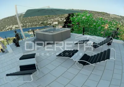 Građevinsko zemljište 615 m², Drvenik Veliki, pogled na more - 11