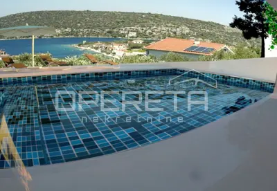 Građevinsko zemljište 615 m², Drvenik Veliki, pogled na more - 12