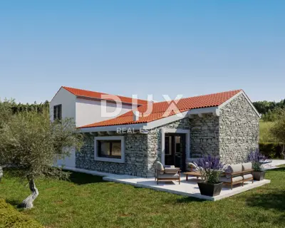 Villa 111 m², Štokovci - Pool und Terrasse