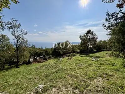 Kvarner, Mošćenice, building plot, 807 m², sea view - 4