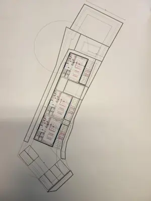 Building land, Vintijan - permit for 3 terraced houses - 5
