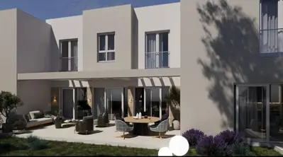 Building land, Vintijan - permit for 3 terraced houses - 2