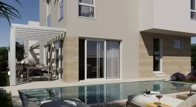 Building land, Vintijan - permit for 3 terraced houses - 3