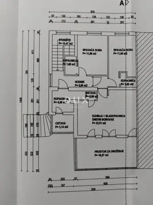 Vodice, Bristak, trosobni stan, drugi kat, 89,41 m² - 9
