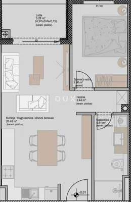 Wohnung 48 m², Poreč - neues Projekt in Meeresnähe - 4