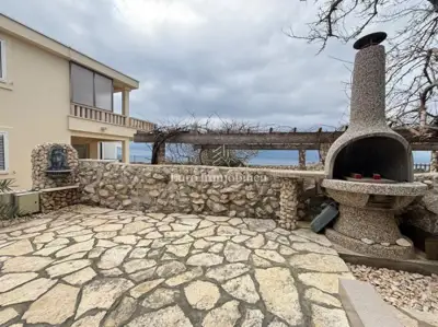Kuća 35 m², Potočnica - pogled na more i dvorište - 5