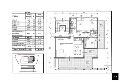 Tar – Vabriga | Moderan dvoetažni stan s impresivnom krovnom terasom od 110 m² - 3
