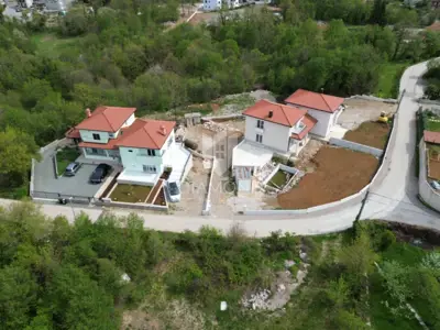 Doppelhaus, Mučići, Grundstück 730 m² und separater Eingang - 8