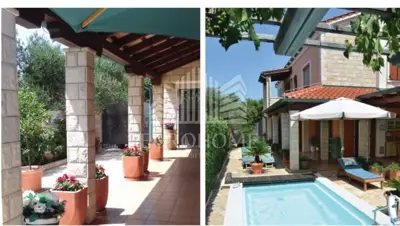 Luksuzna vila s bazenom, centar Novalje, 250m od mora - 4