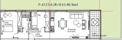 Wohnung 80 m², Pula, Veruda - nahe den Stränden und dem Lungomare - 2