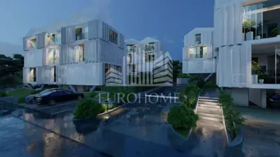 DIKLO, ZADAR- Trosobni stan s pogledom na more, 115,73 m²