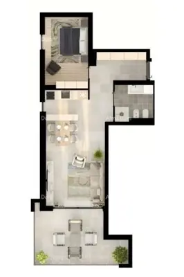 Stan 64 m², Umag - 1. kat i terasa s pogledom - 9
