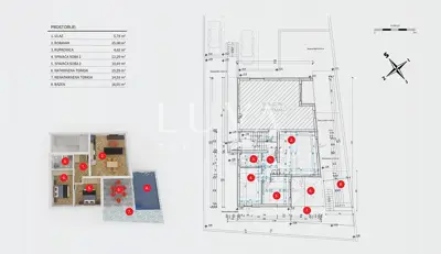 Stan 90 m², Vodice - novogradnja s vrtom i bazenom - 5