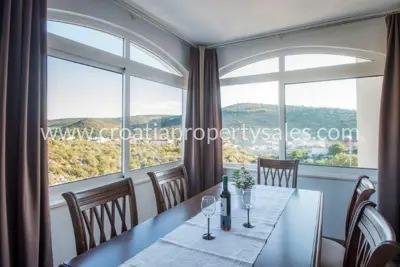 House in Rogoznica, peaceful surroundings and view of the landscape - 2