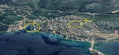 Klenovica, Klenovica - zemljište 665 m² sa građevinskom dozvolom