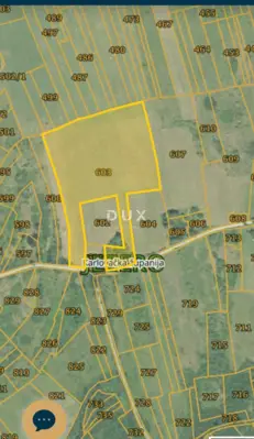 Land, Plaški - next to asphalt road and 2 marked buildings - 8