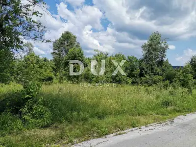 Land, Plaški - next to asphalt road and 2 marked buildings - 5