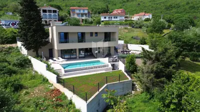 Rabac, Labin, novoizgrađena Villa sa pogledom na more - 3