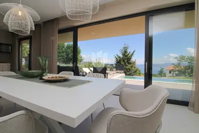 Rabac, Labin, novoizgrađena Villa sa pogledom na more - 13
