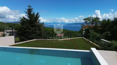 Rabac, Labin, novoizgrađena Villa sa pogledom na more - 5