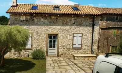 Kamena kuća 90 m², Skitača kod Labina, mir i privatnost