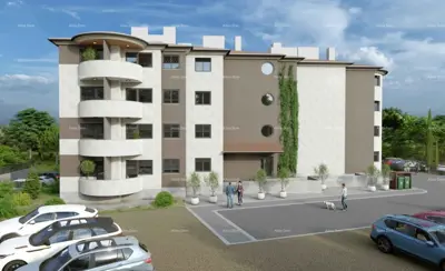 Wohnung 58 m², Pula Zentrum, neues Projekt im Bau