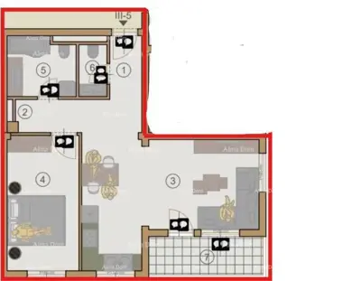 Wohnung 58 m², Pula Zentrum, neues Projekt im Bau - 11