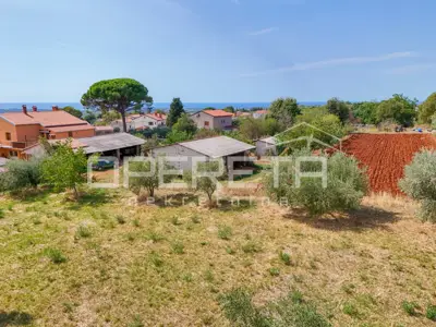 Istra, Kaštelir – građevinsko zemljište za 3 kuće s bazenima