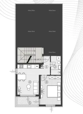Apartment, Štinjan, 1st floor, storage room and parking space - 15