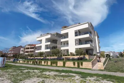 Wohnung 75 m², Povljana - Maisonette, Balkon und Aufzug
