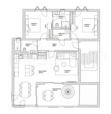 Penthouse s panoramskim pogledom na more, Primošten - 23