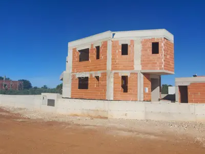 Vila 228,6 m², Vodnjan - bazen i pogled na more - 10