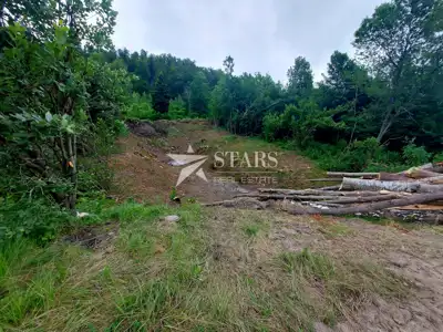 Building plot 1,034 m², Fužine - view of Lake Bajer - 2