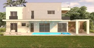 Baugrundstück 523 m², Ližnjan - Projekt für Villa und Pool - 10