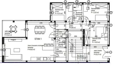 Stan 114 m², Kanfanar, mirna lokacija i vrt 200 m² - 2