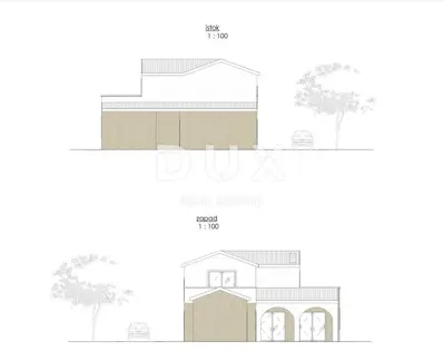 Baugrundstück, Vrsi - Genehmigung für ein Ferienhaus - 16