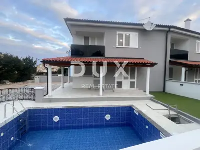 Doppelvilla 95 m², Jadranovo - Pool und Meerblick - 2