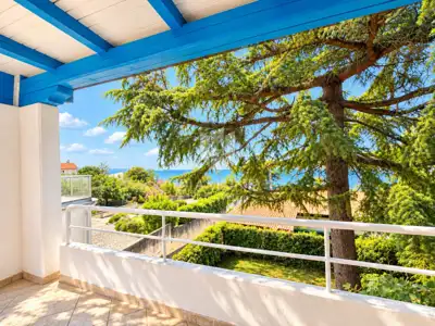 Umag, surrounding area, apartment with sea view 30 steps from the beach! - 5