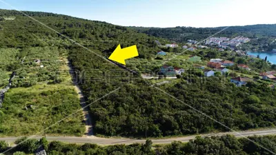 Baugrundstück 884 m², Nečujam, Meerblick - 4